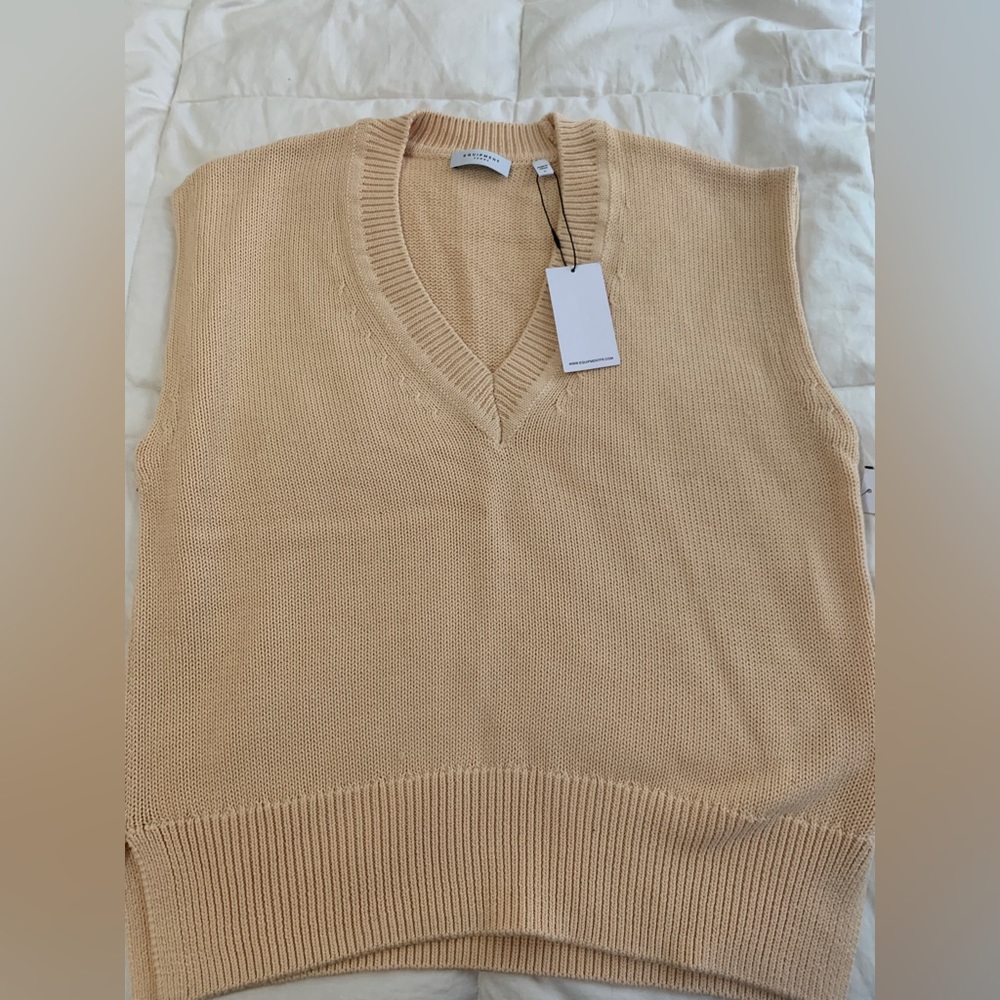 EQUIPMENT LORIN TOP SIZE LARGE NEW WITH TAGS